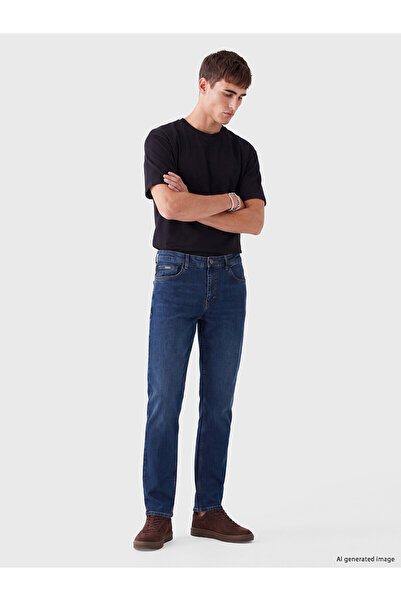 LC Waikiki Lcw Jeans Green 779 Regular Fit Men's Jean Trousers