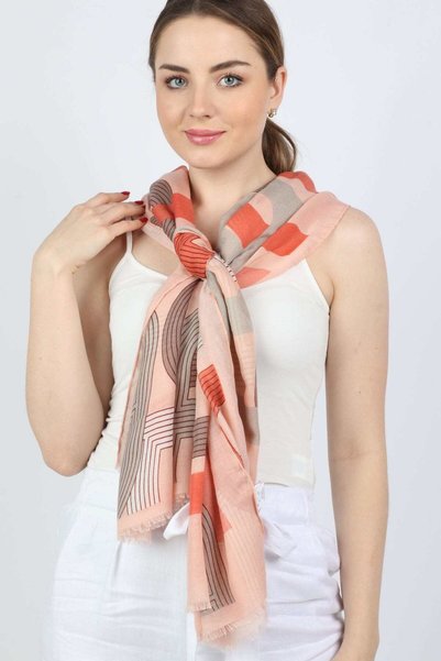 Nichii Patterned Multicolour Scarf