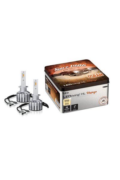 Osram Λάμπες LED H1 12Βολτ 13Βατ LEDriving HL Vintage 2700k Κίτρινο Χρώμα 641...
