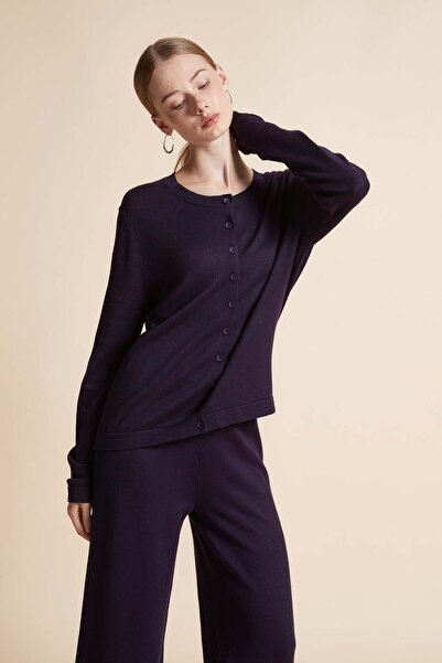Yola Plain Cardigan with Long Sleeves