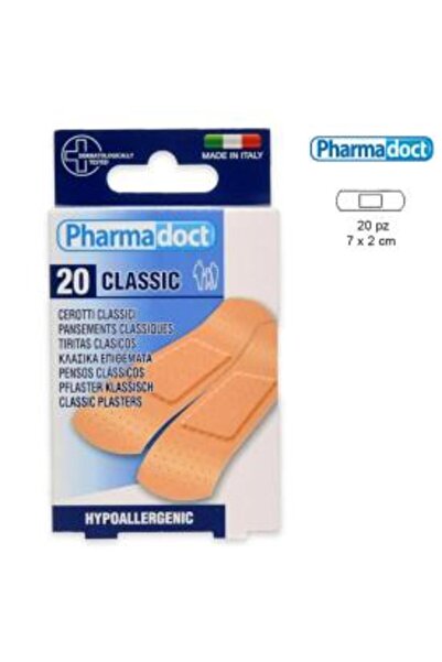 Pharmadoct Washable medium plasters 20 pieces