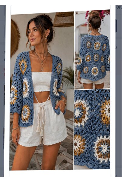 GNY TASARIM Motif Cardigan