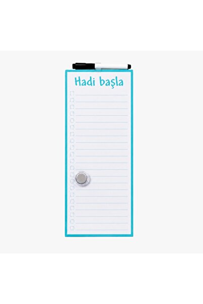 Ofisall Hadi Başla Manyetik Silinebilir Yapılacaklar Listesi Panosu 15.24x35....