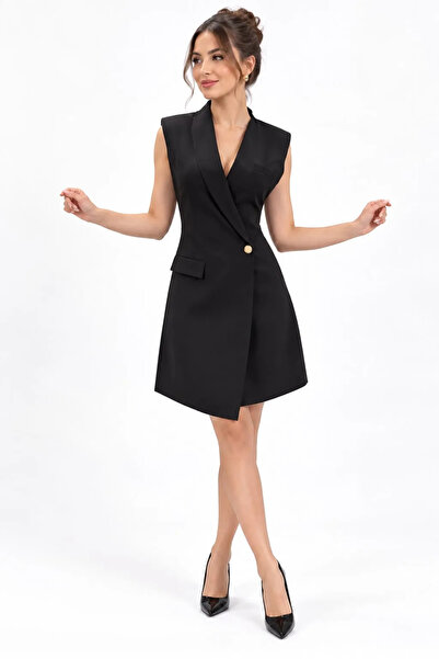Ross & Pery Solène Kadın Blazer Yelek Elbise