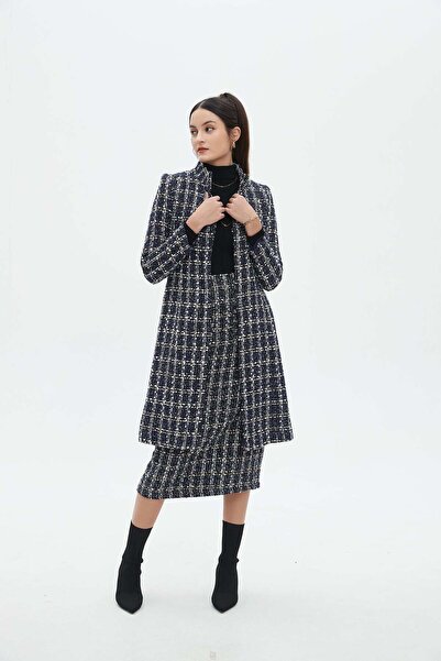 Nichii Coat with Long Sleeves, Embroidery