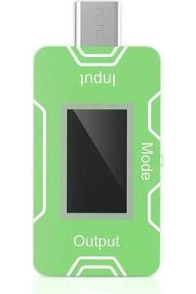 JCID Διαγνωστικό USB C CT 02 1 Θύρα USB C & Οθόνη LCD Ένδειξης Τάσης & Ρεύματος