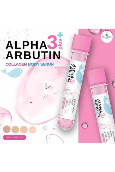 PRECIOUS SKIN Alpha Arbutin 3 plus Collagen Serum (Alpha Arbutin Shot) Concen...