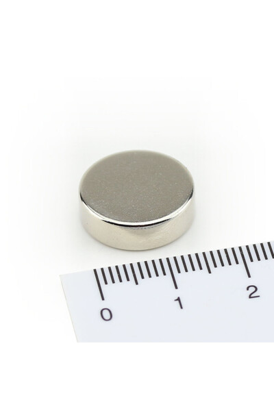 Magnitech Μαγνητικός Δίσκος Φ16x4mm Νεοδυμίου Δύναμη Έλξης 3.4kg