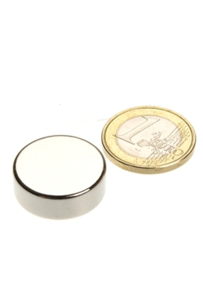 Magnitech Μαγνήτης Δίσκος Φ22x8mm Νεοδυμίου Δύναμη Έλξης 11.5kg