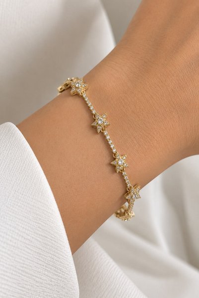 DEMOKAN Asymmetric Star Xuping Bracelet