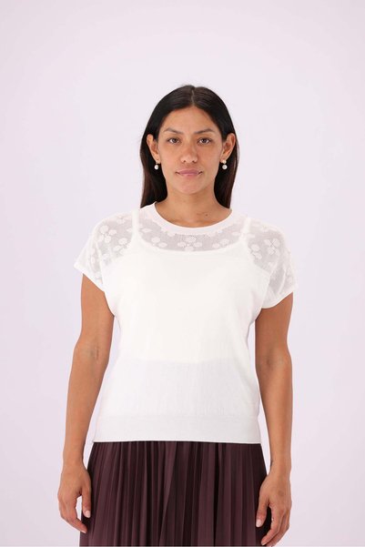 Livia Women's Waist-Length Half-Sleeve T-Shirt