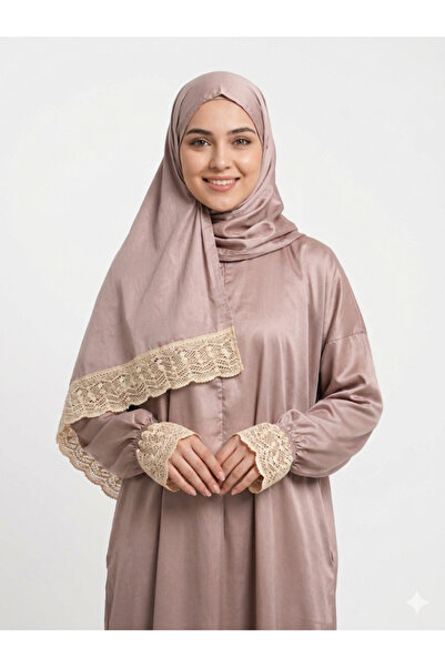 MuseuM Almathaf ثوب صلاة قطن لون جملي