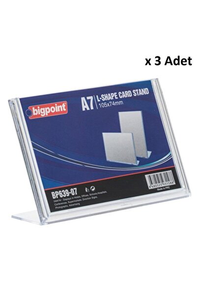 Bigpoint Card Stand Horizontal A7 X 3 Pieces