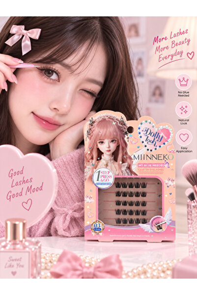 Generic Brand مجموعة رموش صناعية على شكل خصل منفصلة