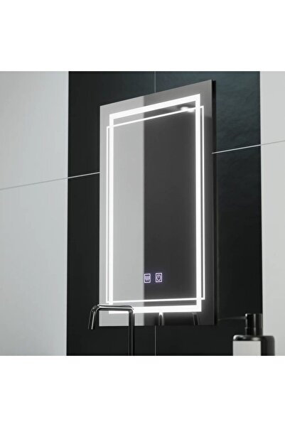 Flippy Oglinda LED Rectangulara, 60x80cm, KOVEN Touch, Sistem Dezaburire,Dima...