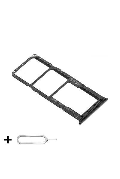 OEM Θήκη/Δίσκος κάρτας SIM για Samsung A21s (A217), με υποδοχή κάρτας microSD...