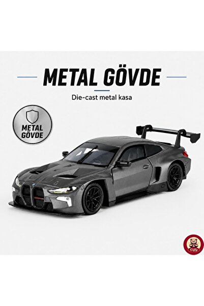 VARDEM OYUNCAK MOTORMAX BMW-M4 GT3 Model Die Cast Model Araba Kutulu Metal Gö...