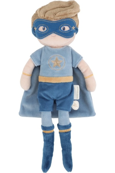 Little Dutch Păpușă de pluș Supererou Jim 35 cm GRS (LD4674) (8713291446748)