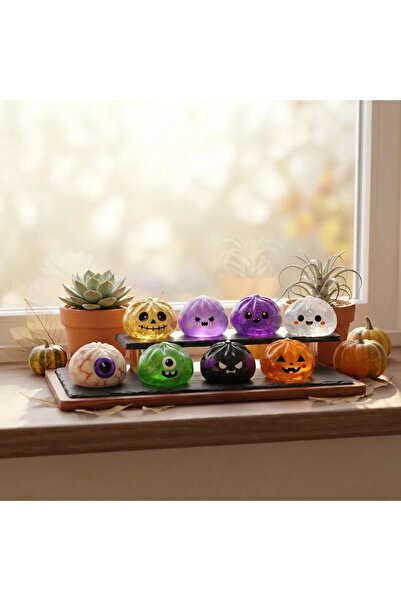 Genel Markalar Halloween Mystery Dumpling Squishy Sürpriz Kutulu Sıkılabilir ...
