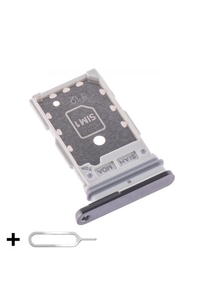 OEM Tavă/Suport SIM pentru Samsung S23 Ultra (S918), Dual SIM + Instrument de...