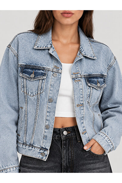 J&KSTORES Oversize No.1 Denim Ceket