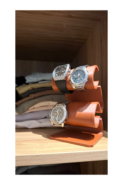 DU&ER Double-Layer Watch and Bracelet Stand – Adjustable Size Jewelry and Wat...