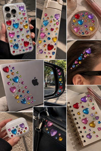 Genel Markalar Brezzling Sticker Seti, Yapışkanlı Taş Seti, Sticker Taş Seti,