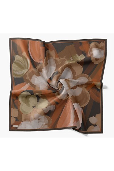 Silk Home Velora Scarf Watercolor Orange
