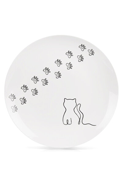 Orion Farfurie de desert din porțelan alb CAT 20,5 cm
