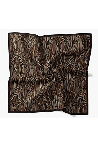 Silk Home Velora Scarf Modern Zebra Navy Blue