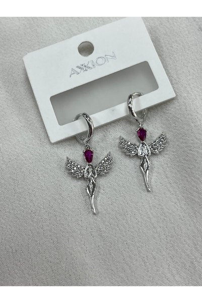ÇELİKSİLVERTAKI Angel Wings Earrings