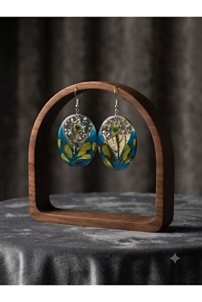 LİFEUP BUJİTERİ EL YAPIMI TASARIM EPOKSİ SKY FLOWERS SERİSİ