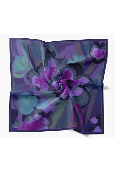 Silk Home Velora Scarf Watercolor Purple