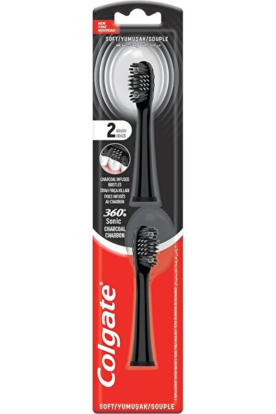 Colgate Palmolive Colgate 360° Battery Powered Charcoal Toothbrush with Repla...