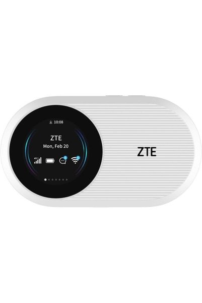 ZTE U20S Pro 4G LTE Mobile Wi-Fi 6 Router with Colour Display, 300Mbps LTE Ca...