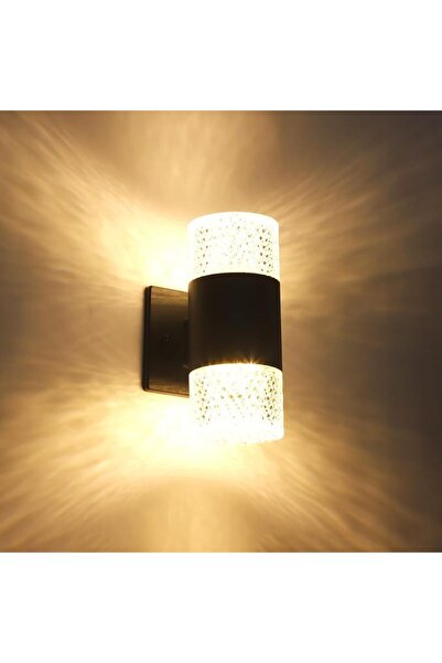 GENERAL Outdoor Wall Lights LED Outdoor Porch Wall Lights Round Up and Down 3...