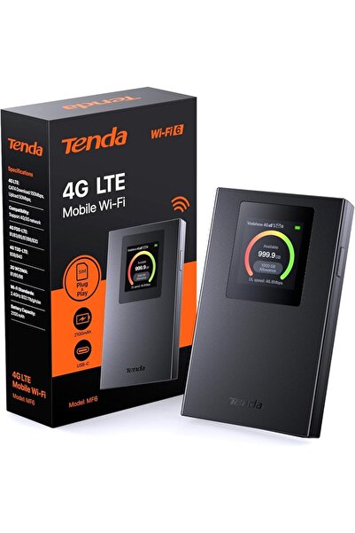 Tenda 4G Mobile WiFi Router - Travel Portable Hotspot MiFi, CAT4 LTE 150Mbps,...