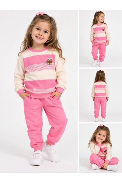 Milanlı Kids Girl's Seasonal Tracksuit Set