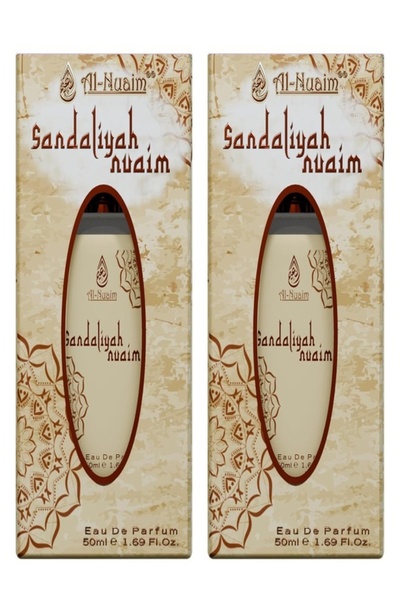 Al Nuaim Al-Nuaim Sandaliyah Eau De Parfum for Men & Women - Pack of 2 (50ml ...