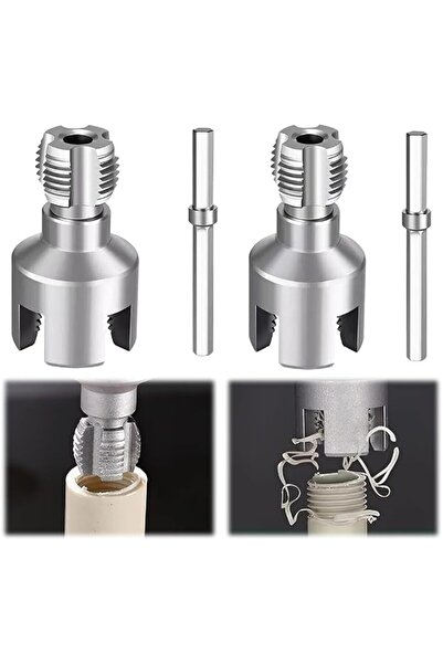 Winever Integrated Internal & External Pipe Threading Tool,PVC Pipe Threader ...