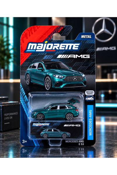 Majorette سيارة سيمبا مرسيدس-AMG E سيريز المعدنية باللون الأخضر