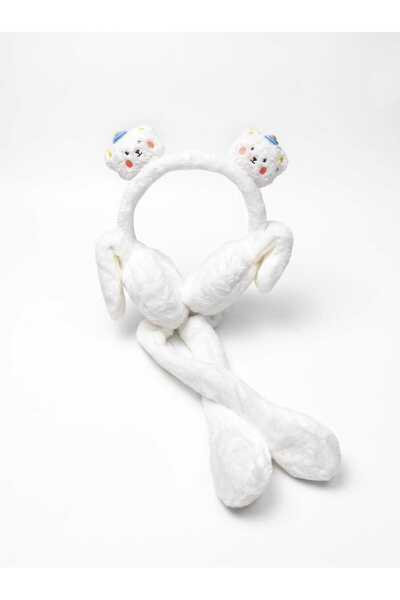 Aware Time Children's Plush Figured Movable Ear Movable Sound Winter Earmuff