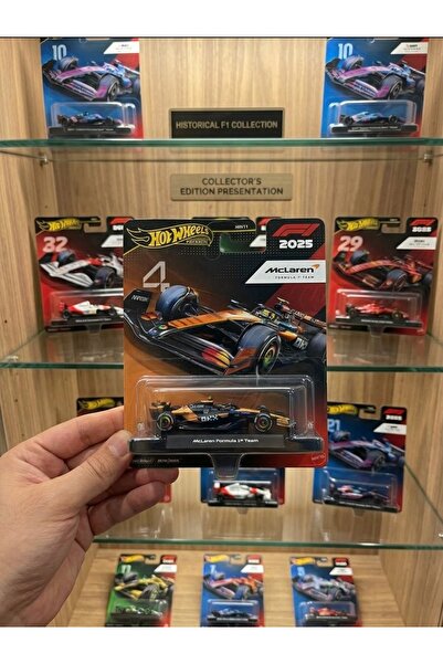 HOT WHEELS Premıum Formula 1 McLaren 4 numara