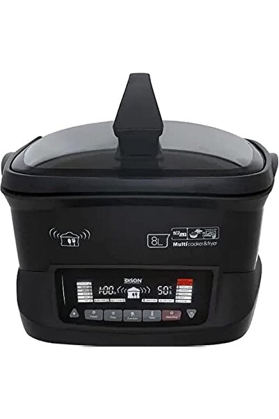 EDISON ELECTRIC Edison Cooker 18 Functions Black 8L