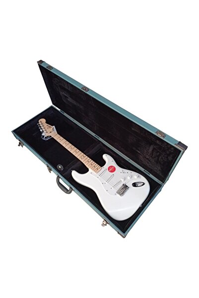 Rainbow RAS-RE-GR Elektro Gitar Hardcase Guitar Case Suni Deri Kaplama