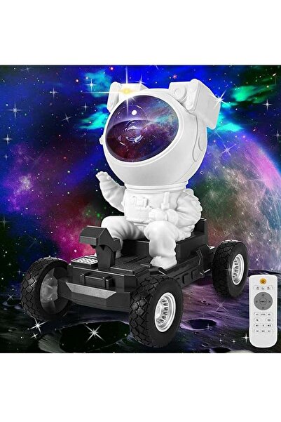 BlueFire Astronaut Star Projector Galaxy Light – 17 Modes LED Space Night Light with Remote Control & Timer, 360° Rotating Starry Sky Projector Lamp for Bedroom, Kids Room, Home Theater, Parties & Rel