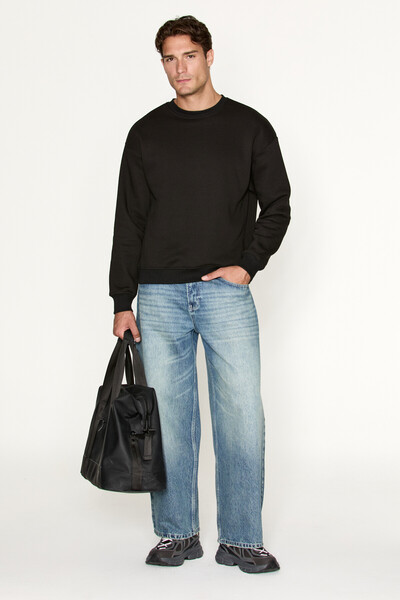 GRIMELANGE NEDVED Erkek Siyah Sweatshirt