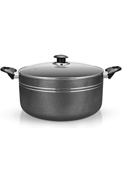 ROYALFORD Non Stick Casserole with Glass Lid, 32 cm Diameter