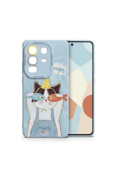 Nezih Case İnfinix Note 50 Pro Plus ile Uyumlu Kamera Korumalı Desenli Siliko...