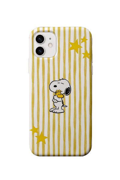 farifra iPhone 11 Uyumlu Desenli Silikon Lansman Telefon Kılıfı a.k1176krem.png